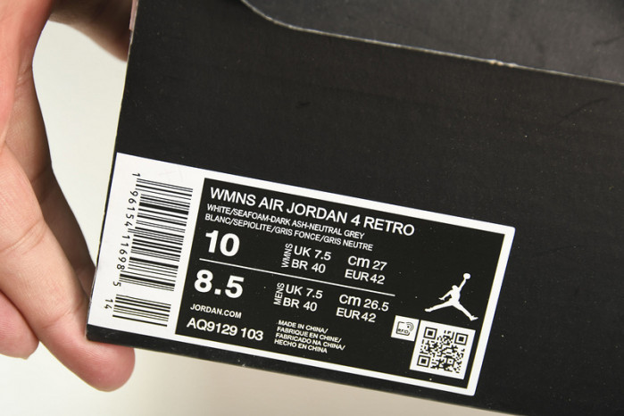 Air Jordan 4 WMNS “Seafoam” AQ9129-103