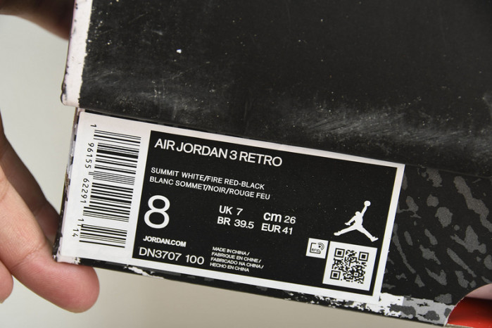 Air Jordan 3 “White Cement Reimagined” DN3707-100