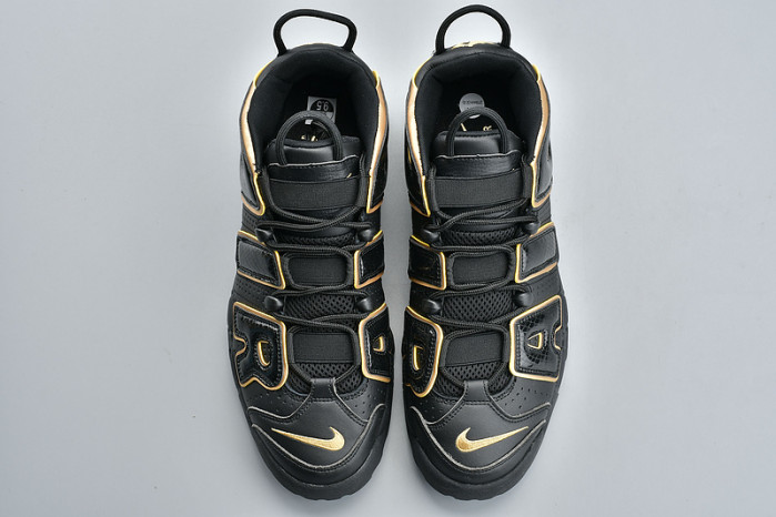 NIKE AIR MORE UPTEMPO “FRANCE” BLACK/METALLIC GOLD AV3810-001