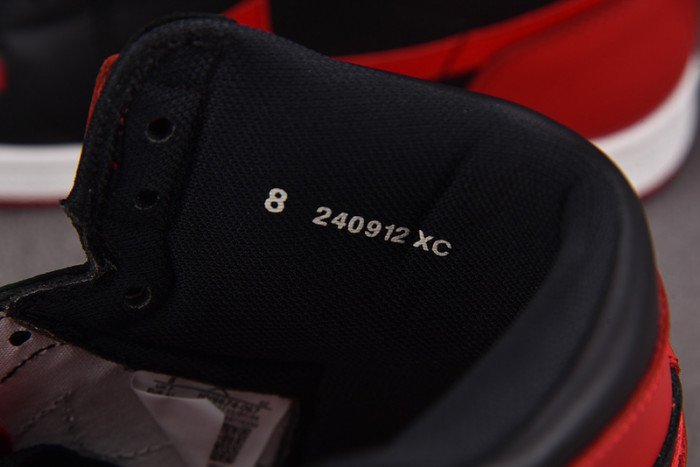 Air Jordan 1 High ’85 “Bred” Black/Varsity Red-White  HV6674-067
