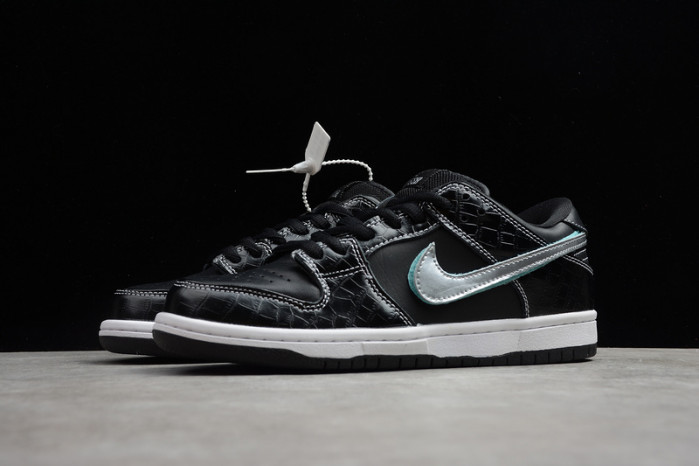 nike sb dunk low D1am0nd s*pply co black D1am0nd bv1310-001
