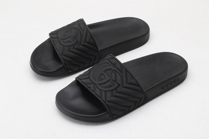 Gv*c slippers all black